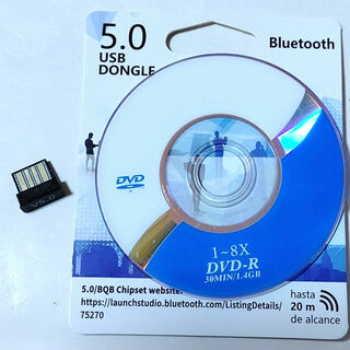 Bluetooth5.0 USBレシーバー ドングル(PC周辺機器)