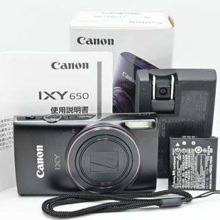 Canon コンパクトデジタルカメラ IXY 650 ブラック (コンパクトデジタルカメラ)