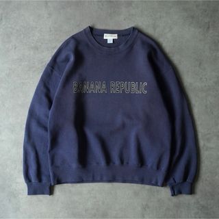 Banana Republic - 90s BANANA REPUBLIC USA製 ロゴプリント スウェット