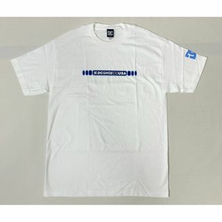 ディーシーシュー(DC SHOE)の90s 00s DC SHOE CO USA Tシャツ スケボー 白 L(Tシャツ/カットソー(半袖/袖なし))