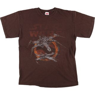 古着 STAR WARS スターウォーズ 映画 ムービーTシャツ メンズM /eaa438952(Tシャツ/カットソー(半袖/袖なし))