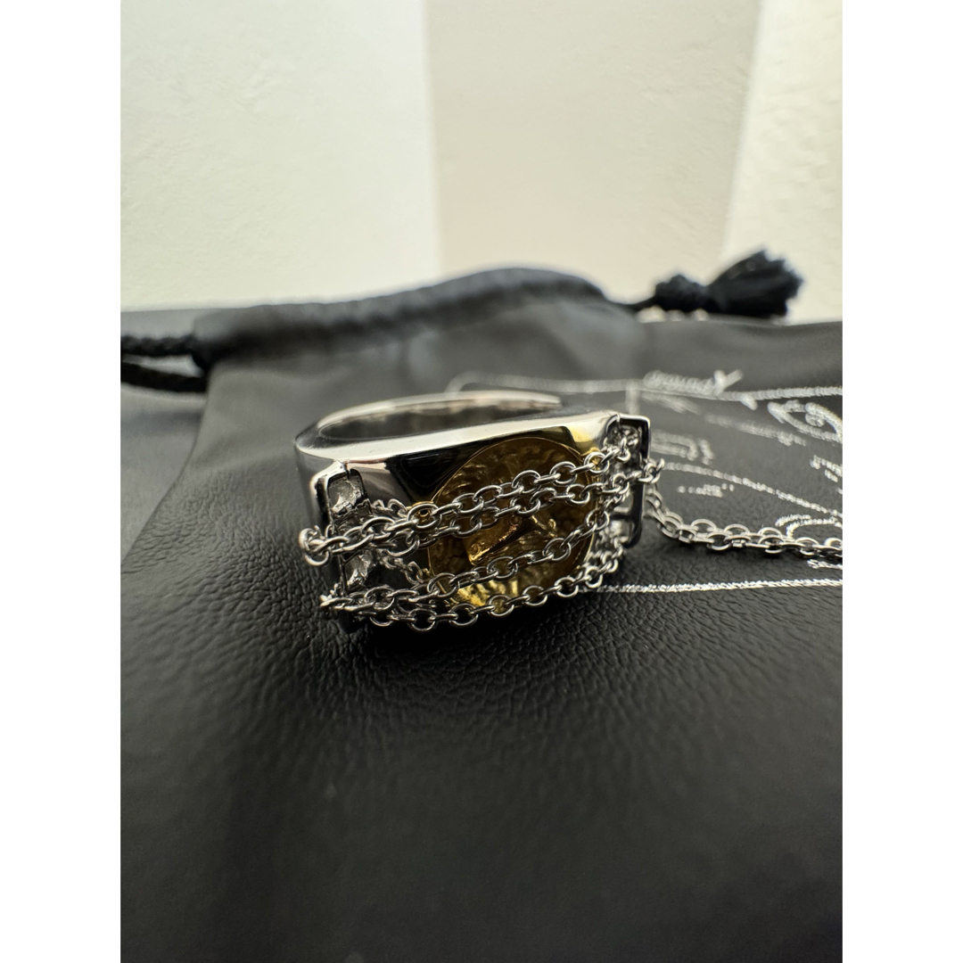 Yohji Yamamoto(ヨウジヤマモト)の"PRISON REALM" RING Yohji Yamamoto 呪術廻戦 メンズのアクセサリー(リング(指輪))の商品写真