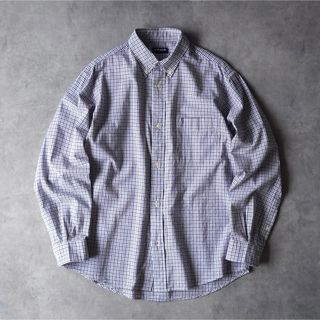 ヴィンテージ(VINTAGE)の00s OLD UNIQLO チェックシャツ ボタンダウンシャツ シアサッカー(シャツ)