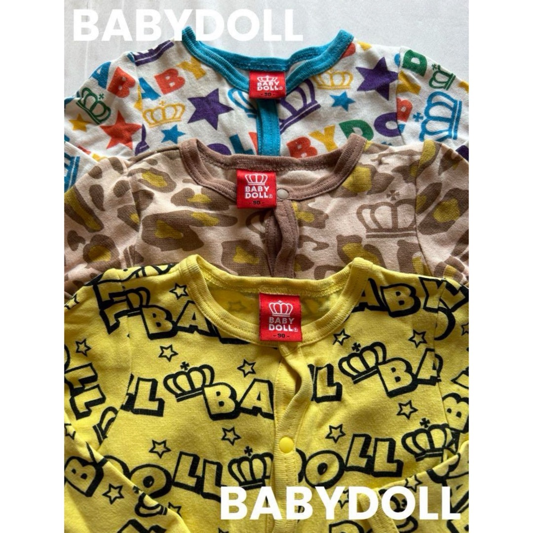 BABYDOLL(ベビードール)のBABYDOLL ロンパース セット キッズ/ベビー/マタニティのベビー服(~85cm)(ロンパース)の商品写真