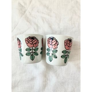 マリメッコ(marimekko)のヴィヒキルース　ラテマグ2個セット(グラス/カップ)