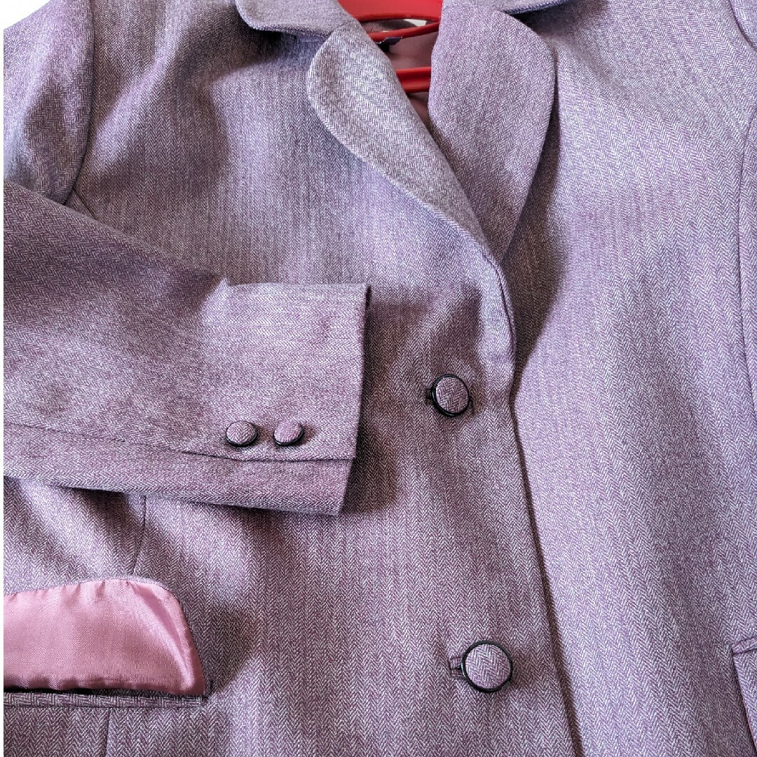レディーススーツ　ハンドメイド レディースのフォーマル/ドレス(スーツ)の商品写真