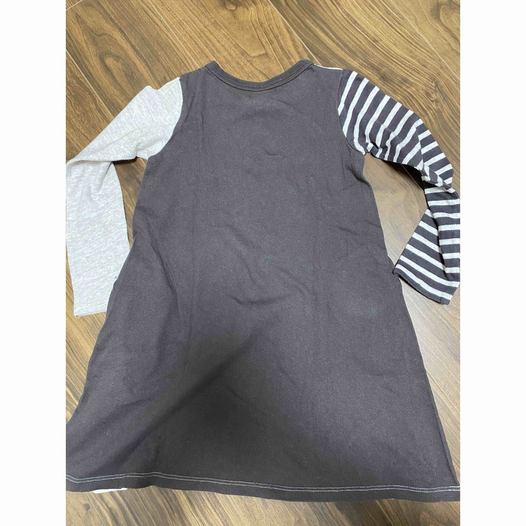 BREEZE(ブリーズ)のBREEZE ボーダーワンピース　120cm キッズ/ベビー/マタニティのキッズ服女の子用(90cm~)(ワンピース)の商品写真