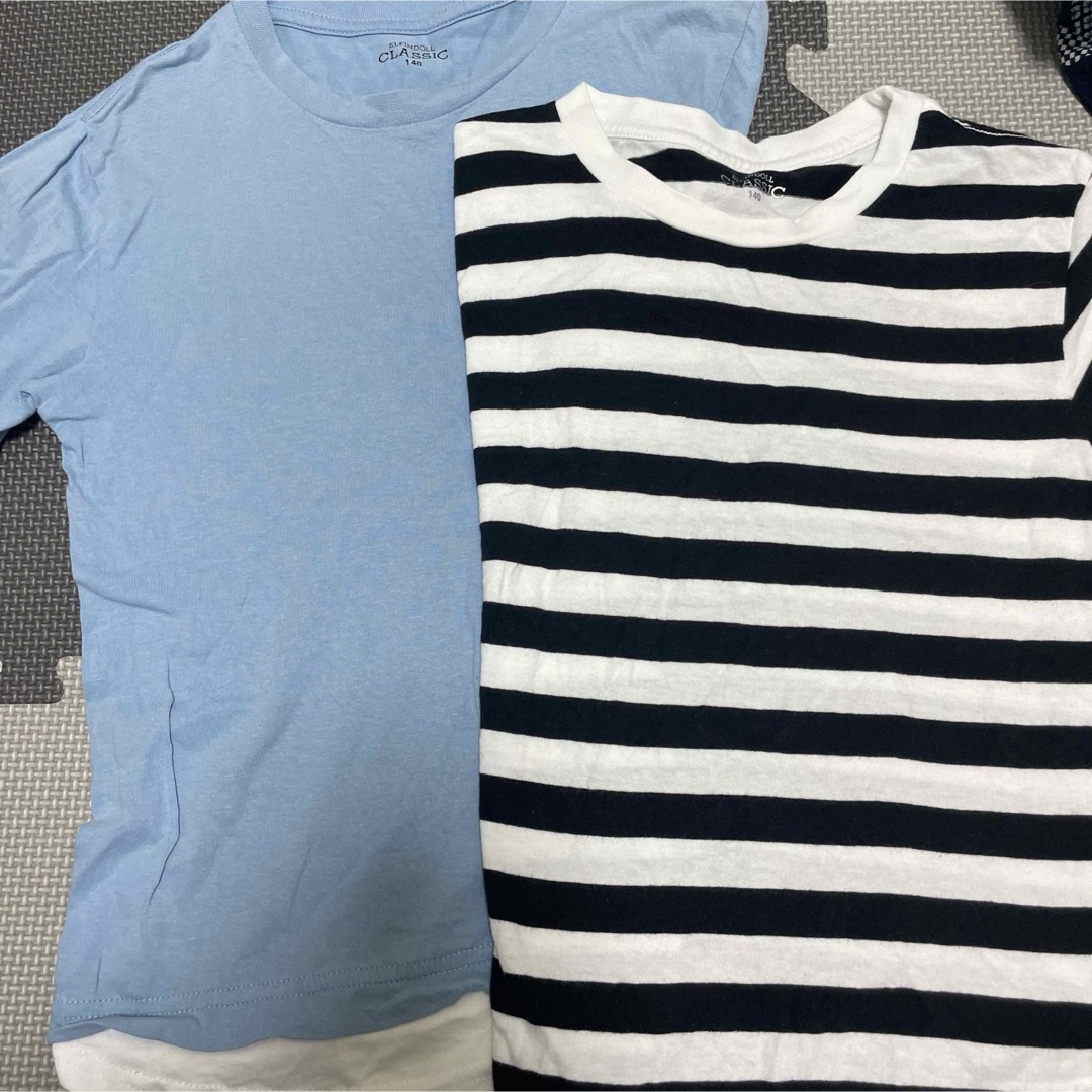 西松屋(ニシマツヤ)の半袖　Tシャツ　140cm キッズ/ベビー/マタニティのキッズ服男の子用(90cm~)(Tシャツ/カットソー)の商品写真