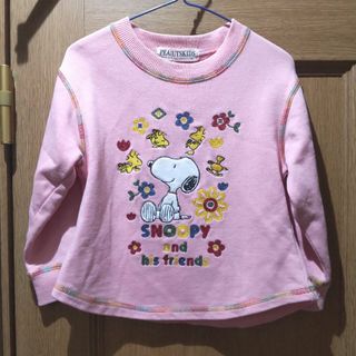 スヌーピー(SNOOPY)のピーナッツ　スヌーピーのトレーナー　サイズ100(Tシャツ/カットソー)