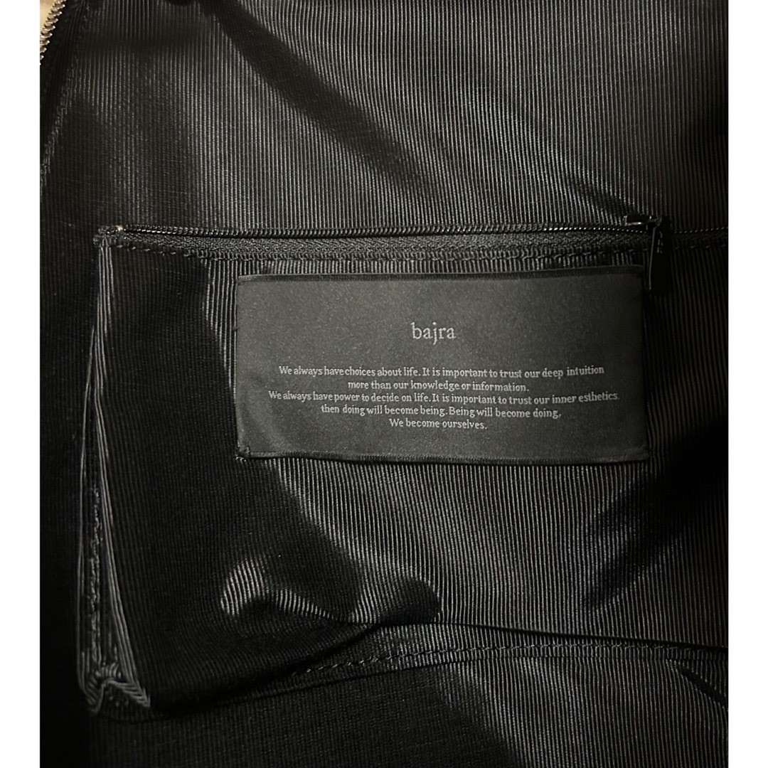 BAJRA(バジュラ)のbajra バジュラ L字ファスナーワンショルダーバッグ レザー 本革 ブラック レディースのバッグ(ショルダーバッグ)の商品写真