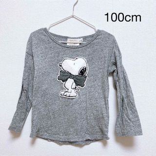 ピーナッツ(PEANUTS)のPEANUTS ロンT 100cm(Tシャツ/カットソー)