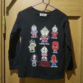 BANDAI - ウルトラマン　ウルトラヒーローズのＴシャツ(長袖)　サイズ110