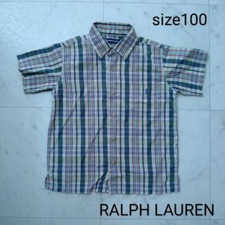 ラルフローレン(Ralph Lauren)のラルフローレン　☆　半袖　シャツ　100(ブラウス)