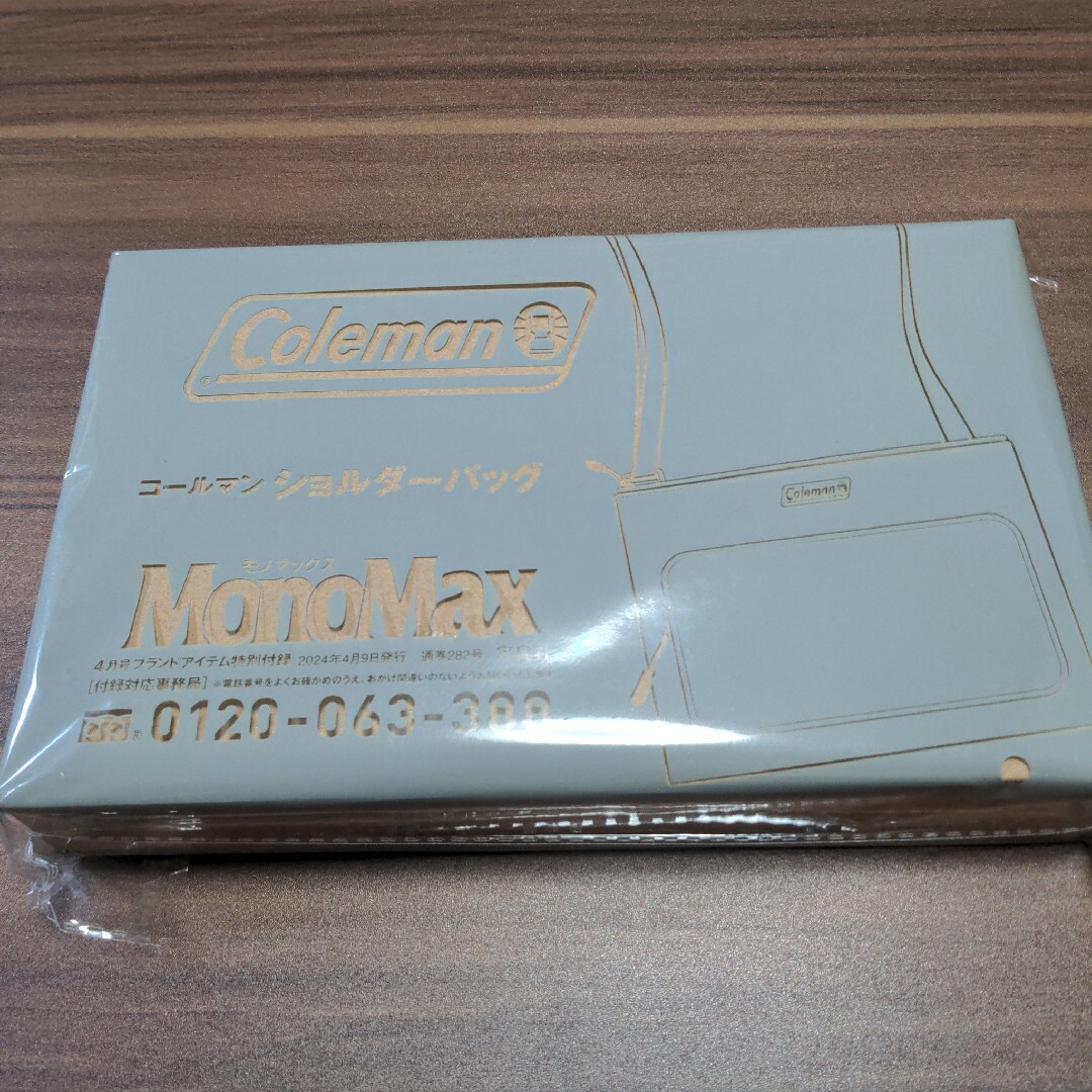 Coleman(コールマン)のMonoMax 4月号 【付録】 コールマン 水に強い！お出かけショルダーバッグ メンズのバッグ(ショルダーバッグ)の商品写真