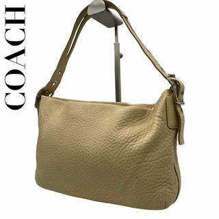 コーチ(COACH)のCOACH　コーチ　S70　肩掛け　1429　ショルダーバッグ　レザー　ベージュ(ショルダーバッグ)