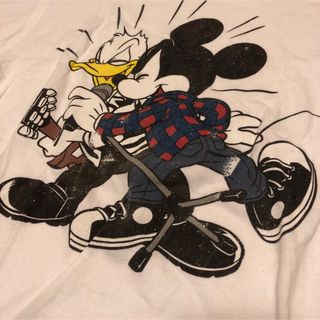 Disney - 【即完品】B'z ディズニー TシャツA(白) Mサイズ SCENESの Disney - 【即完品】B'z ディズニー TシャツA(白) Mサイズ SCENESの