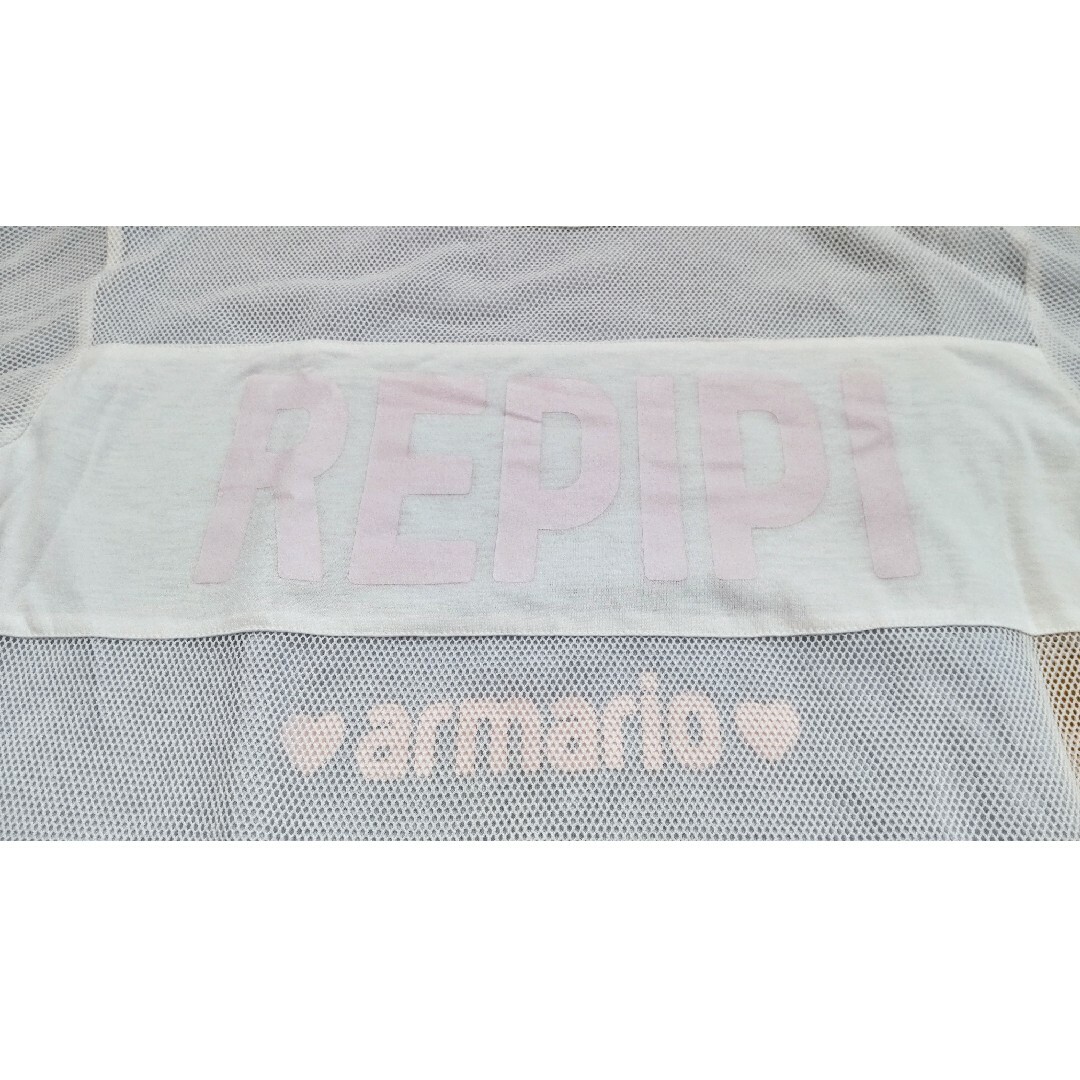 repipi armario(レピピアルマリオ)のレピピアルマリオ メッシュワンピース キッズ/ベビー/マタニティのキッズ服女の子用(90cm~)(ワンピース)の商品写真