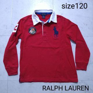 ラルフローレン(Ralph Lauren)のラルフローレン　☆　長袖　ラガーシャツ　ポロシャツ　120(Tシャツ/カットソー)