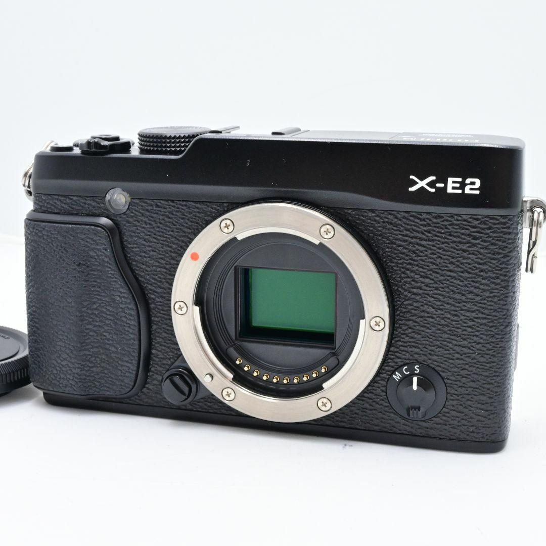 FUJIFILM ミラーレス一眼 X-E2 ボディ ブラック F FX-X-E2 スマホ/家電/カメラのカメラ(ミラーレス一眼)の商品写真