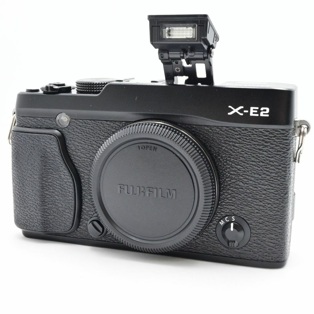 FUJIFILM ミラーレス一眼 X-E2 ボディ ブラック F FX-X-E2 スマホ/家電/カメラのカメラ(ミラーレス一眼)の商品写真