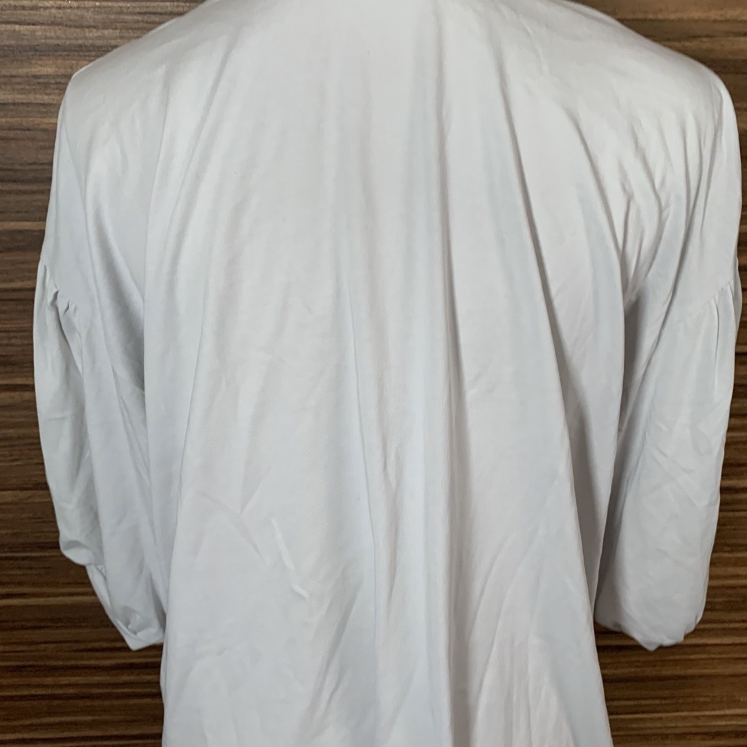 Brillage ブリアージュ Tシャツ Lサイズ 灰色 グレー 半袖 無地 レディースのトップス(Tシャツ(半袖/袖なし))の商品写真