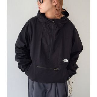 新品タグ付き♡ザノースフェイス コンパクトアノラックM ✽ black