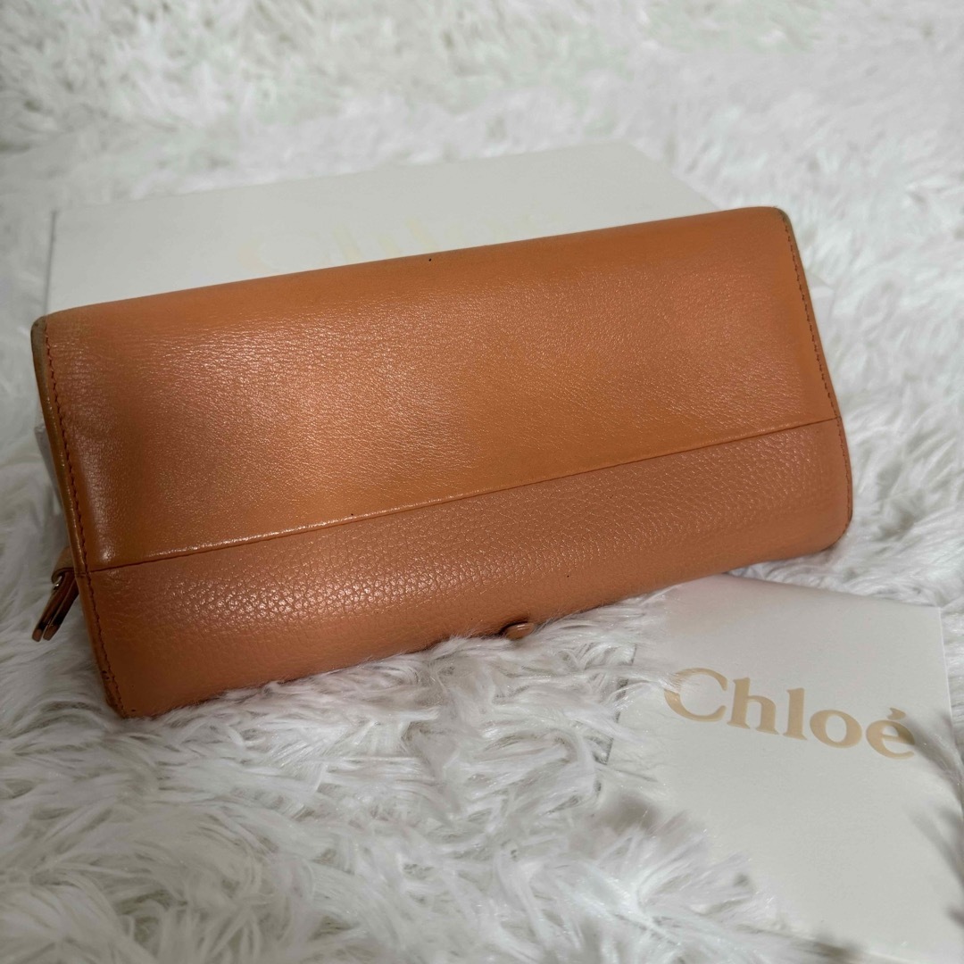 Chloe(クロエ)の【正規品保証】Chloe クロエ　本革　長財布 レディースのファッション小物(財布)の商品写真