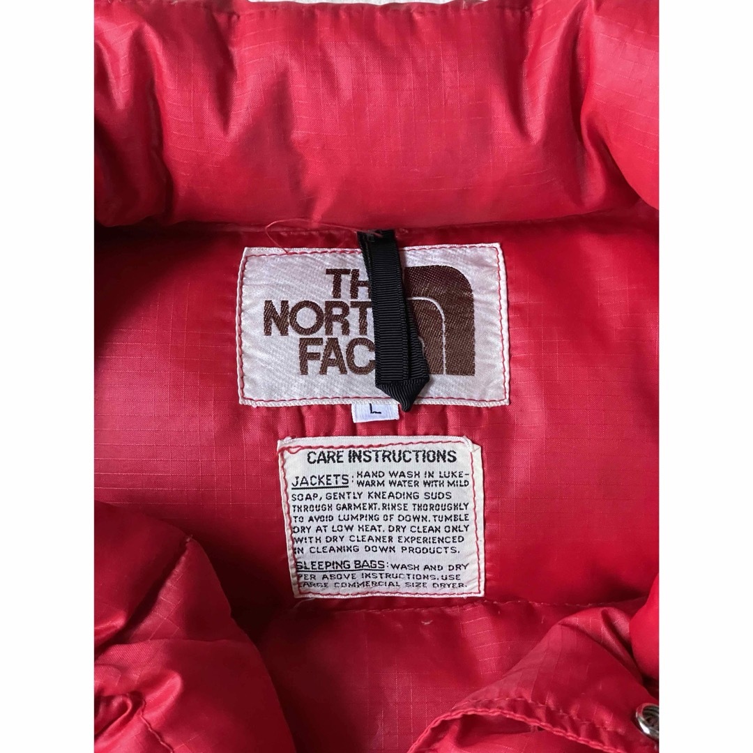 70s USA製 THE NORTH FACE ダウンベスト 茶タグ sizeL 70s USA製 THE NORTH FACE ダウンベスト 茶タグ sizeL
