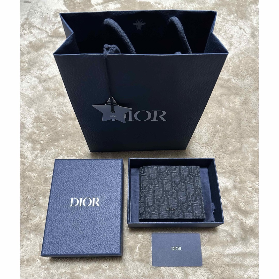 Dior(ディオール)の超美品！Dior ウォレット 2つ折り財布  メンズのファッション小物(折り財布)の商品写真