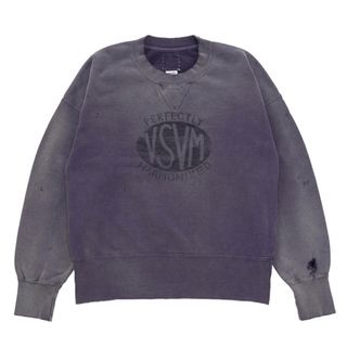 ヴィスヴィム(VISVIM)の【新品定価以下】visvim COURT SWEAT L/S CRASH 紫(スウェット)