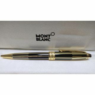 モンブラン(MONTBLANC)のモンブラン ボールペン マイスターシュテュック ソリテール　ゴールド・ブラック(ペン/マーカー)