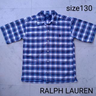 ラルフローレン(Ralph Lauren)のラルフローレン　☆　半袖　シャツ　130(ブラウス)