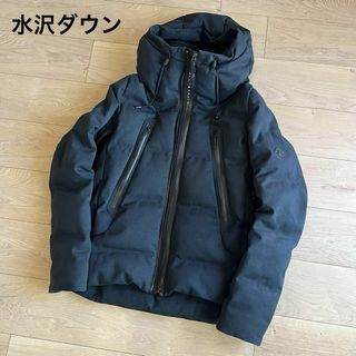 DESCENTE ALLTERRAIN - 水沢ダウン　マウンテニア　デサントオルテライン　ダウンジャケット　ブラック　S