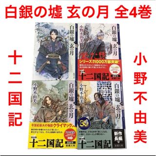 白銀(しろがね)の墟 玄(くろ)の月 全4巻　小野不由美　十二国記　新潮文庫(文学/小説)