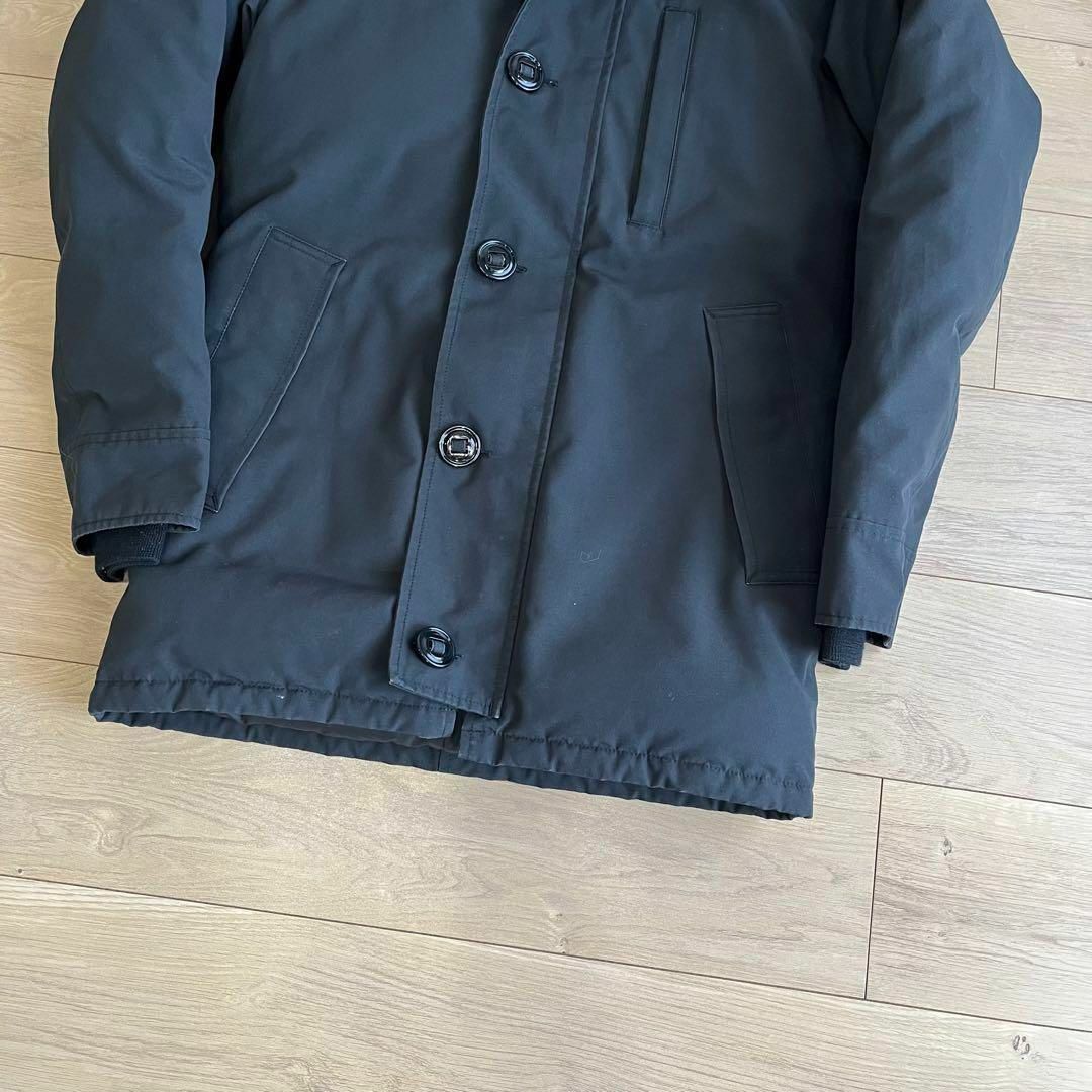 CANADA GOOSE(カナダグース)のカナダグース　JASPER PARKA　黒　ブラック　XSサイズ　ファー　ダウン メンズのジャケット/アウター(ダウンジャケット)の商品写真