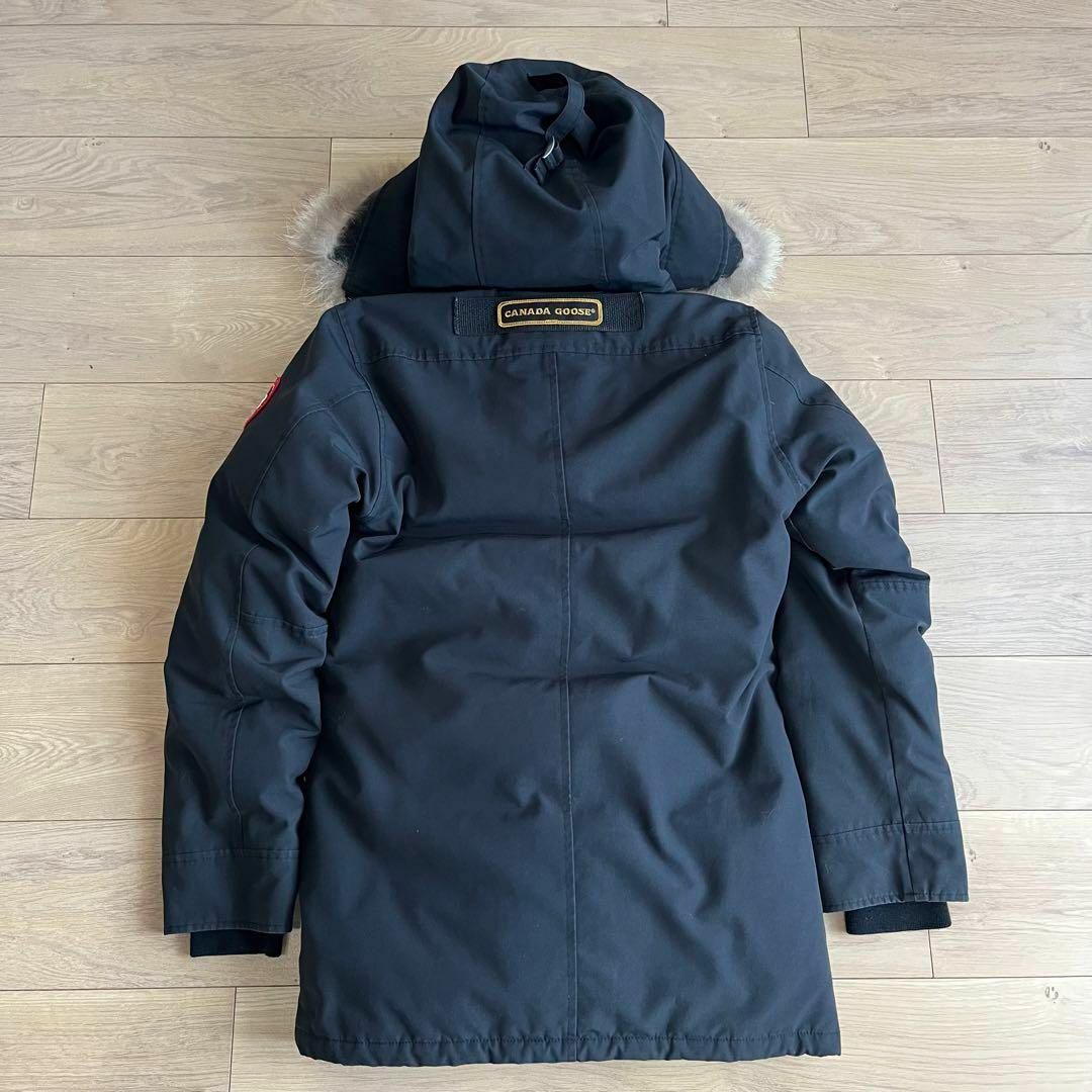 CANADA GOOSE(カナダグース)のカナダグース　JASPER PARKA　黒　ブラック　XSサイズ　ファー　ダウン メンズのジャケット/アウター(ダウンジャケット)の商品写真