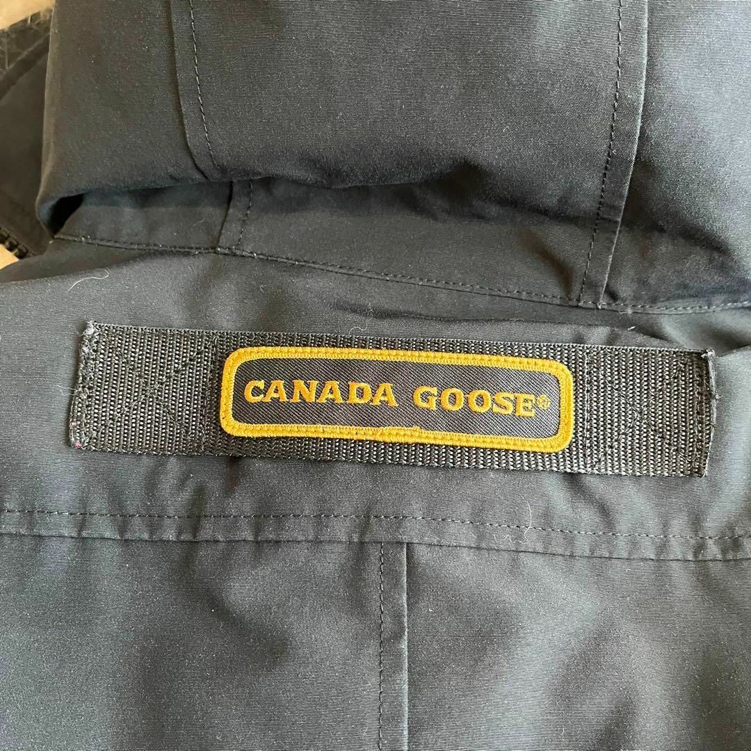 CANADA GOOSE(カナダグース)のカナダグース　JASPER PARKA　黒　ブラック　XSサイズ　ファー　ダウン メンズのジャケット/アウター(ダウンジャケット)の商品写真