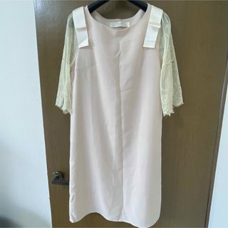 トッコクローゼット(TOCCO closet)のtocco closet 袖リボンワンピース(ミニワンピース)