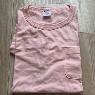 チャンピオン(Champion)のチャンピオンT1011 ピンク　ポケT(Tシャツ/カットソー(半袖/袖なし))