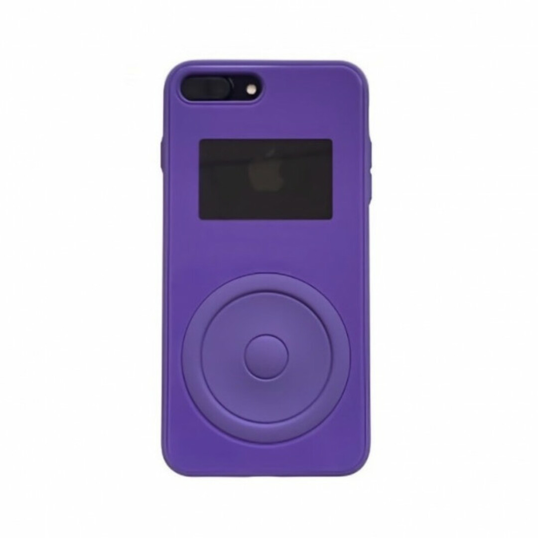 iPodデザイン iPhoneケース 紫 パープル iPhoneXR 個性的 スマホ/家電/カメラのスマホアクセサリー(iPhoneケース)の商品写真