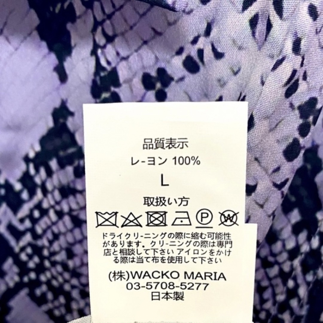 WACKO MARIA - WACKO MARIA ワコマリア PYTHON パイソン シャツ WACKO MARIA - WACKO MARIA ワコマリア PYTHON パイソン シャツ
