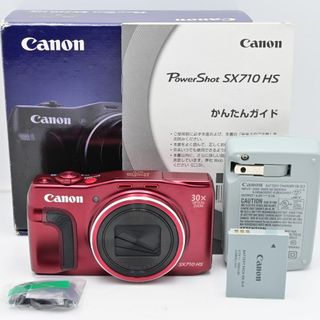 Canon デジタルカメラ PowerShot SX710 HS レッド (コンパクトデジタルカメラ)