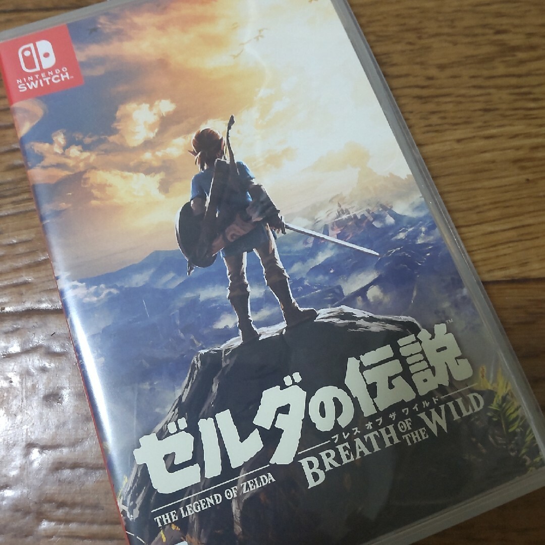 任天堂(ニンテンドウ)のゼルダの伝説 ブレス オブ ザ ワイルド エンタメ/ホビーのゲームソフト/ゲーム機本体(家庭用ゲームソフト)の商品写真