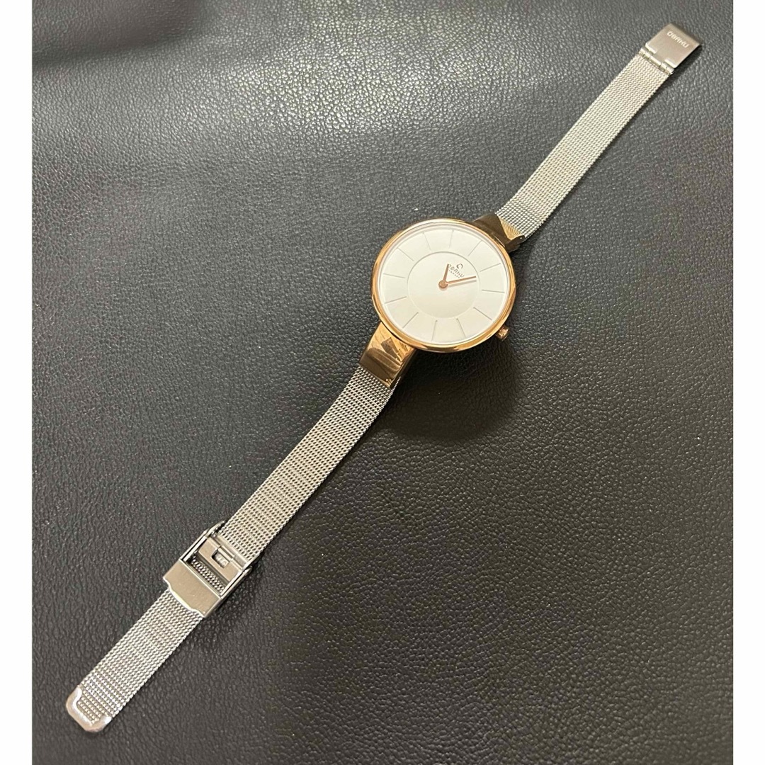 OBAKU(オバック)の新品 OBAKU オバック デンマーク レディース腕時計 メッシュベルト 稼働品 レディースのファッション小物(腕時計)の商品写真