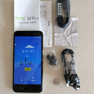 ハリウッドトレーディングカンパニー(HTC)のHTC U11life アイスホワイト 64G　SIMフリー(スマートフォン本体)