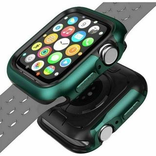 For Apple-Watch-ケース 40mm ダークグリーン アップルウォッ(モバイルケース/カバー)