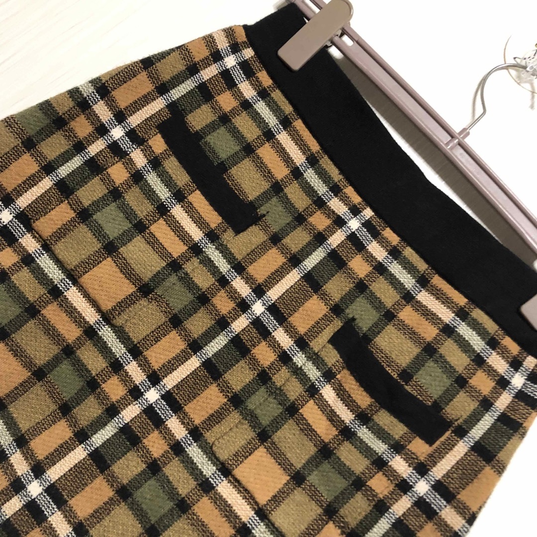 ZARA(ザラ)のチェック柄♡ニットスカート レディースのスカート(ミニスカート)の商品写真