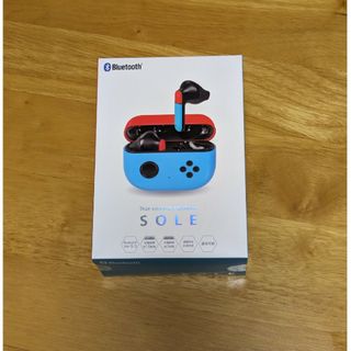 ソーレ(SOLE)の【新品 未使用】ワイヤレスイヤフォン Switch調 コンパクト おしゃれ(ヘッドフォン/イヤフォン)