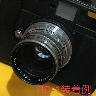 ライカ(LEICA)のCONTAX RF→LEICA M 変換マウントアダプター(レンズ(単焦点))