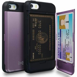 【色:Purple】TORU CX PRO iPhoneSEケース パターン カ(その他)